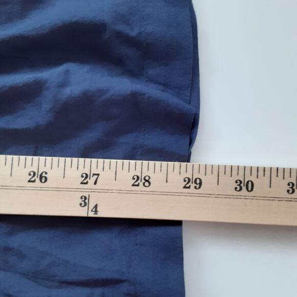 Lilly Pulitzer Sarasota Tunic Top Navy Blue Beaded Soutache Embroidered Womens S - Picture 13 of 14